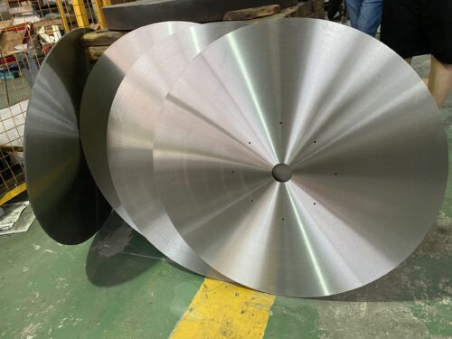 Dia 810mm tissue paper slitting and cutting blade knife